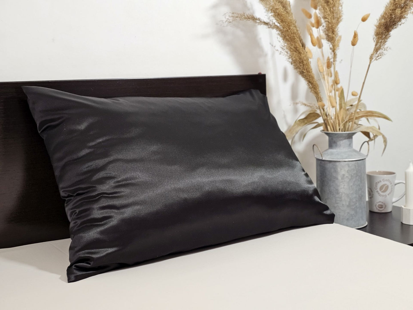 Față De Pernă Black Satin